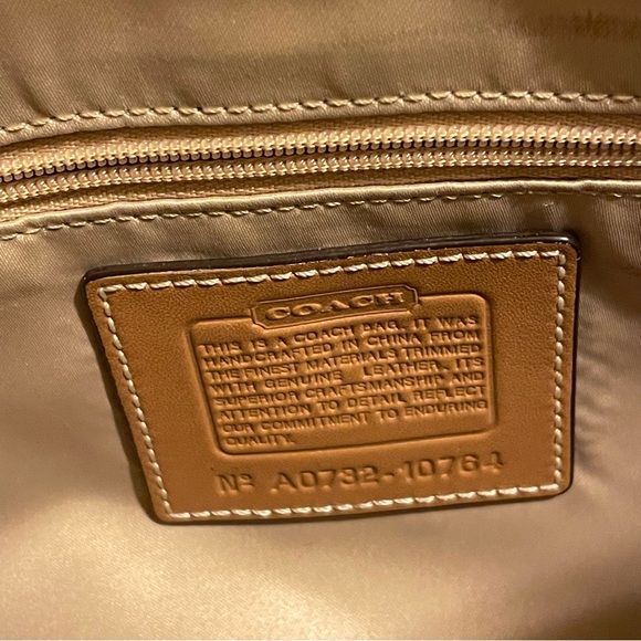 Coach Brown Purse - Picture 6 of 8